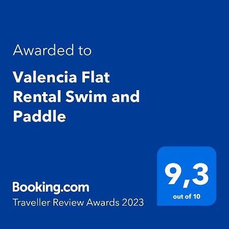 Valencia Flat Rental Swim&Paddle Exterior foto
