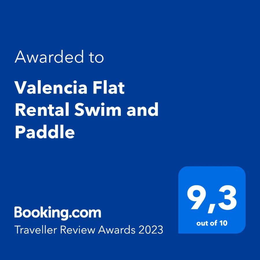 Valencia Flat Rental Swim&Paddle Exterior foto